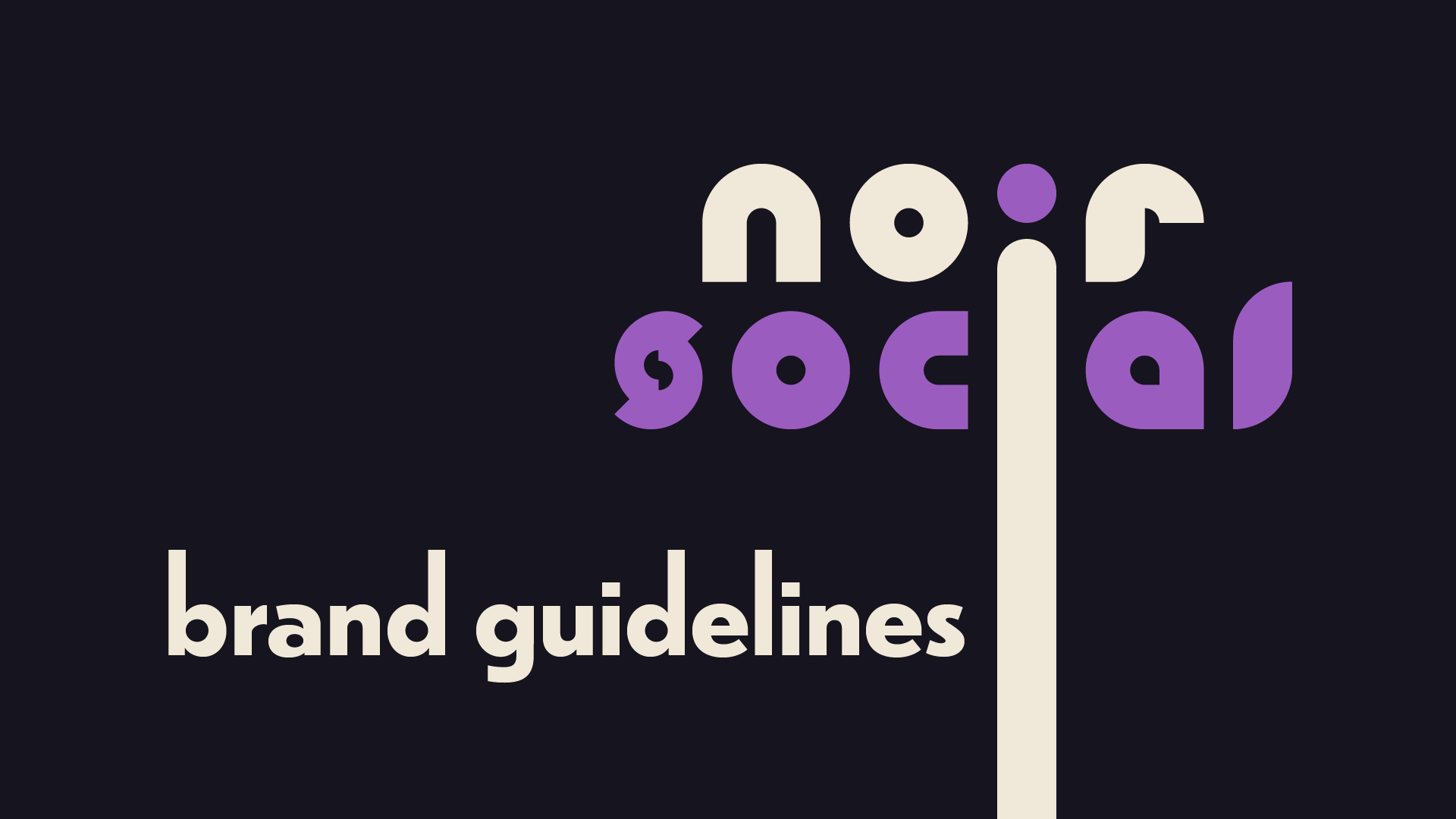 Noir Social Brand Guidelines
